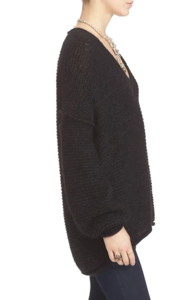 Free People All Mine Sweater In Black