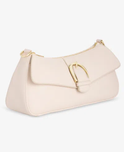 On 34th Jynna Medium Solid Shoulder Bag, Exclusively At Macy's In Neutral