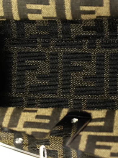 Pre-owned Fendi First Bag Patent Midi Shoulder Bag In Pink