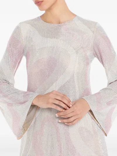 Celia Kritharioti Sequin-embellished Mini Dress In Multi