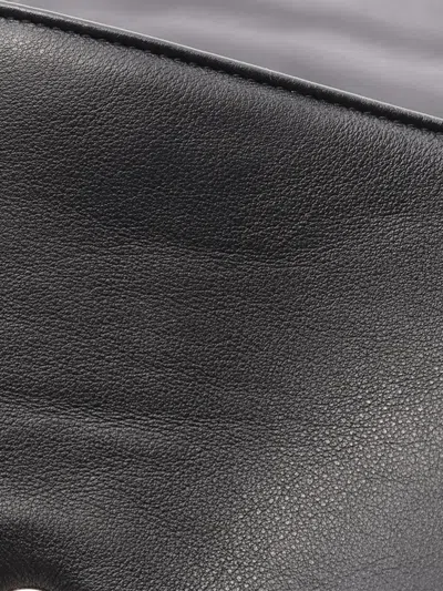 Pre-owned Chanel 2019 Quilted Lambskin And Metallic Trim Elementary Chic Flap Crossbody Bag In Black