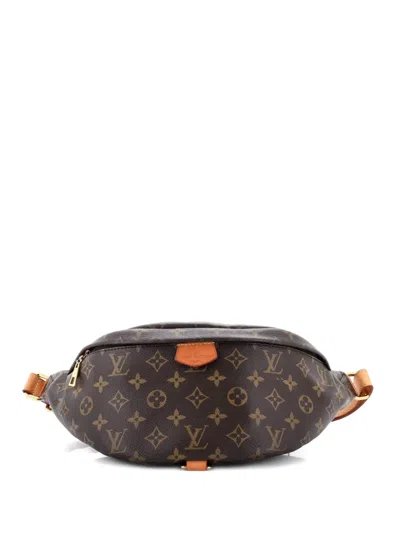 Pre-owned Louis Vuitton Bum Bag Monogram Canvas Belt Bag In Brown
