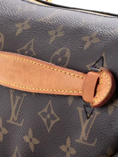 Pre-owned Louis Vuitton Bum Bag Monogram Canvas Belt Bag In Brown