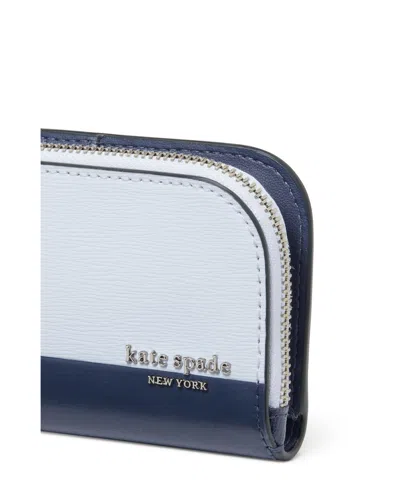 Kate Spade Devin Saffiano Leather Small Slim Bifold Wallet In Multi