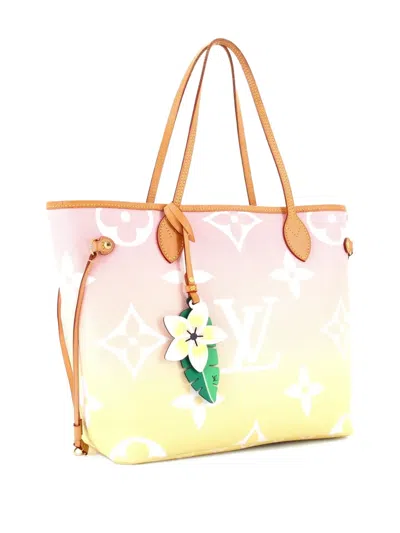 Pre-owned Louis Vuitton Neverfull Nm By The Pool Monogram Giant Mm Tote Bag In Multi