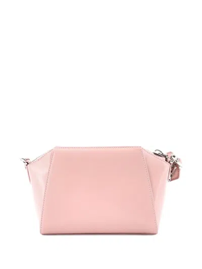 Pre-owned Givenchy X Chito Antigona Convertible Bag Leather Xs Shoulder Bag In Pink