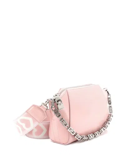 Pre-owned Givenchy X Chito Antigona Convertible Bag Leather Xs Shoulder Bag In Pink