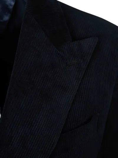 Atelier Munro Double-breasted Evening Suit In Black