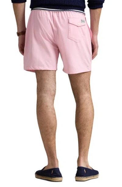 Polo Ralph Lauren Traveler Swim Trunks In Pink