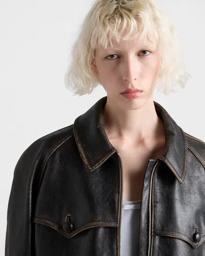 Prada Slipkleid Aus Samt In Blue