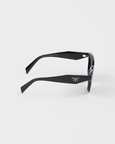 Prada Square-frame Sunglasses In Black