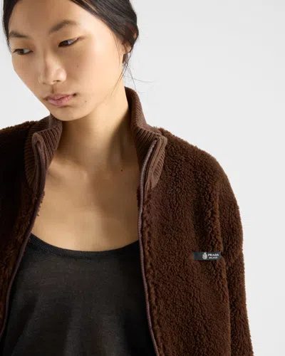 Prada Tanktop Aus Kaschmir Und Seide In Gray