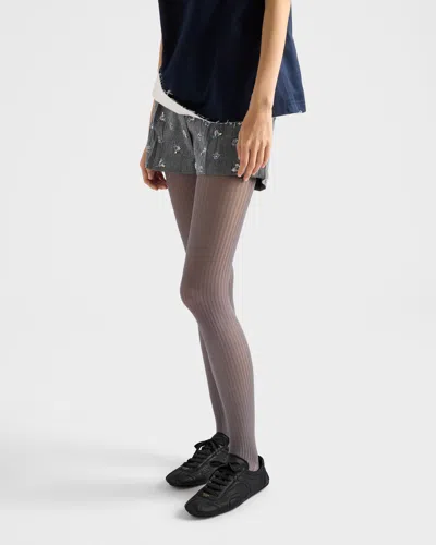 Prada Montecarlo Re-edition 2005 Sneaker Aus Montecarlo-nappaleder In Black