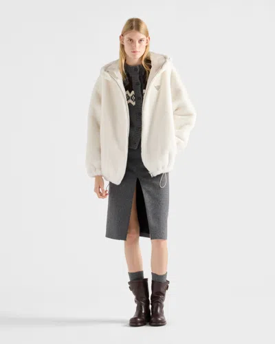 Prada Wendbare Aspen Jacke In Neutral