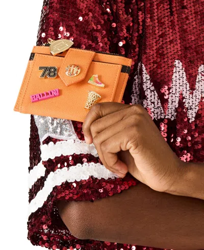 Betsey Johnson Candy Bifold Wallet In Orange