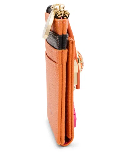 Betsey Johnson Candy Bifold Wallet In Orange