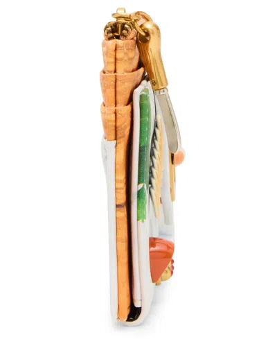 Betsey Johnson Char-cute-erie Bifold Wallet In Multi