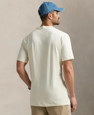 Polo Ralph Lauren Men's Big & Tall Jersey Crewneck T-shirt In Neutral