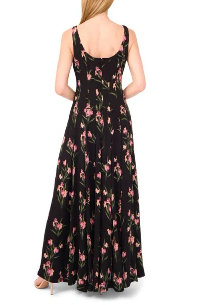 Ted Baker Floral Sleeveless Maxi Dress In Multi