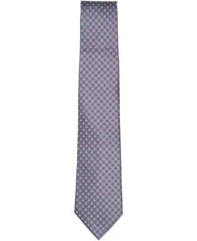 Michael Kors Men's Classic Woodward Dot Tie In Gray