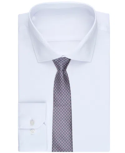Michael Kors Men's Classic Woodward Dot Tie In Gray