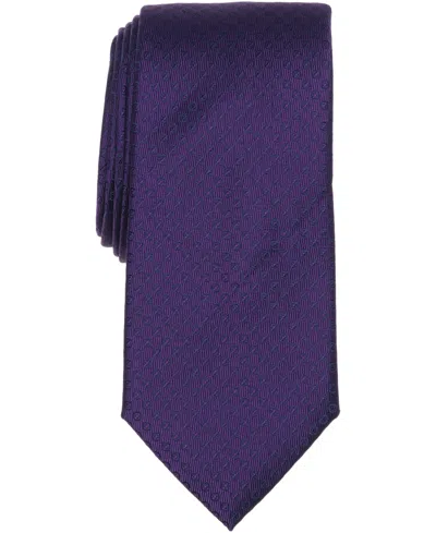Michael Kors Men's Shavano Dot Tie In Purple