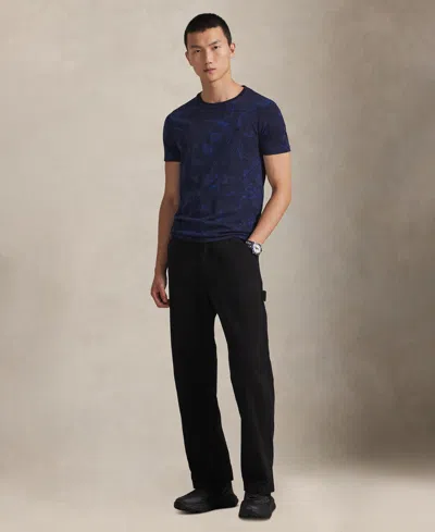 Polo Ralph Lauren Men's Classic-fit Striped Cotton Jersey T-shirt In Blue