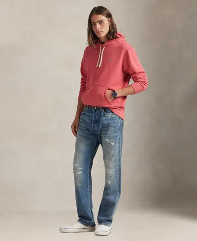 Polo Ralph Lauren The Rl Fleece Hoodie In Pink