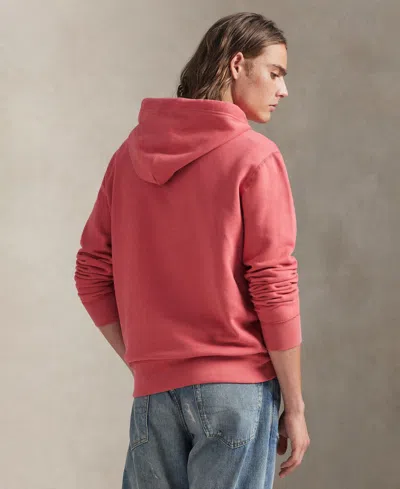 Polo Ralph Lauren The Rl Fleece Hoodie In Pink