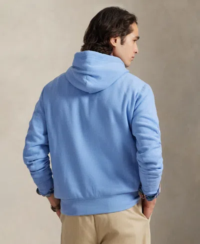 Polo Ralph Lauren The Rl Fleece Hoodie In Blue