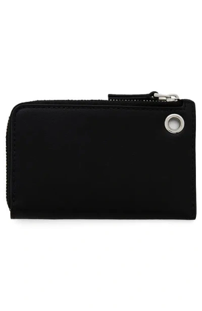 Marc Jacobs Zippered Wallet With Pendant In Black