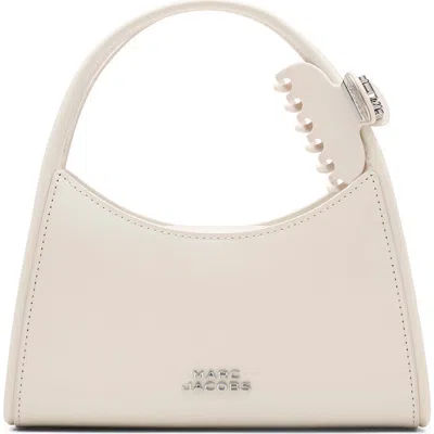 Marc Jacobs The Claw Clip Crossbody Bag Cotton White In White
