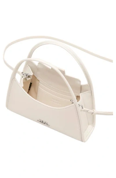 Marc Jacobs The Claw Clip Crossbody Bag Cotton White In White
