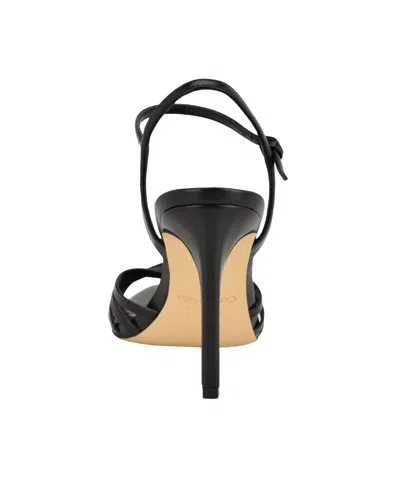Calvin Klein Women's Daniella Strappy Stiletto Dress Sandals In Black