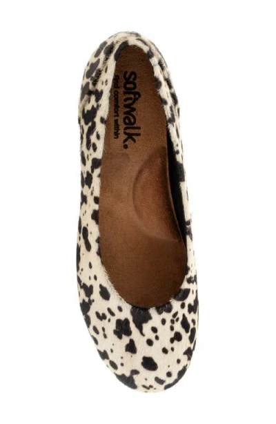 Softwalk Sonoma Ballet Flat In Animal Print