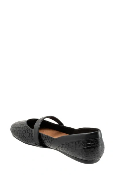Softwalk ® Samara Mary Jane Flat In Black