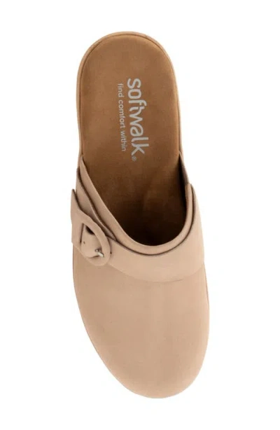 Softwalk ® Ferrara Platform Mule In Nude