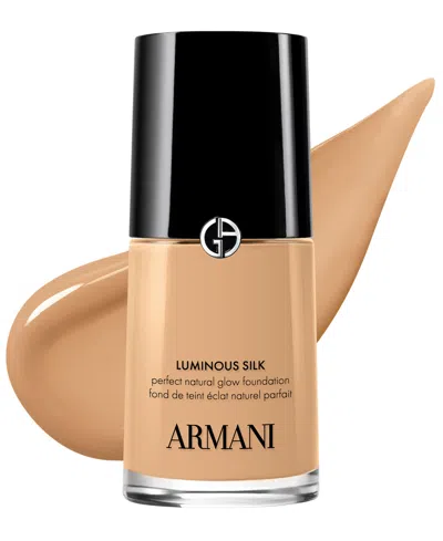 Armani Collezioni Luminous Silk Natural Glow 24-hour Wear Blurring Liquid Foundation, 1.0 Oz. In Nude