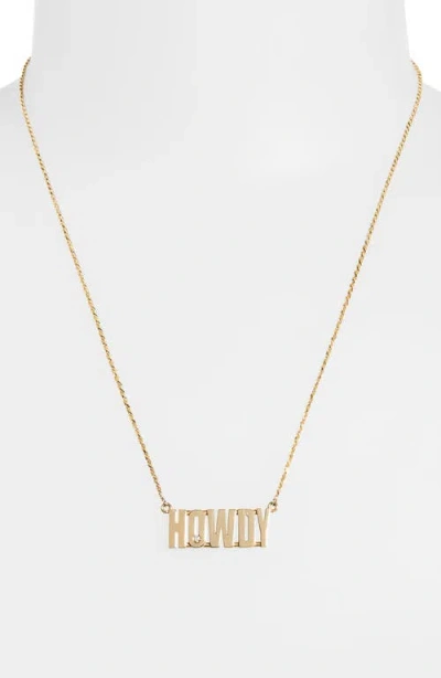 Established Diamond Pendant Necklace In Gold