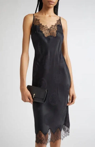 Christian Louboutin Bettina Nappa Leather Chain Wallet In Multi