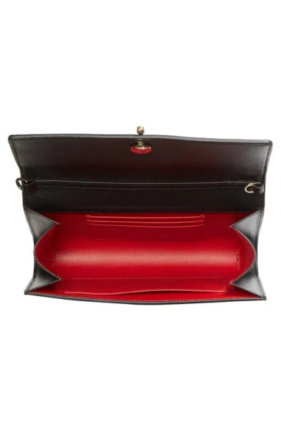 Christian Louboutin Bettina Nappa Leather Chain Wallet In Multi