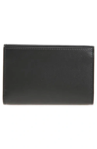 Christian Louboutin Bettina Leather Cardholder In Black