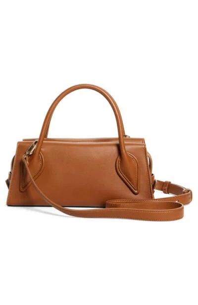 Christian Louboutin Mini Lambskin Baquette Bag In Brown