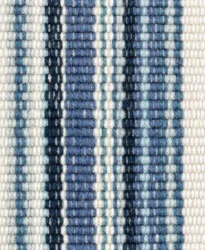 Dash And Albert Rugs By Annie Selke Road Runner Indoor/outdoor Da1735 10'x14' Area Rug In Blue