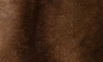 Apparis Brenn Pluche™ Faux Mink Accent Pillow In Brown