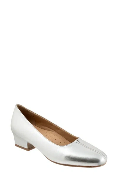 Trotters Doris Pump In Transparent