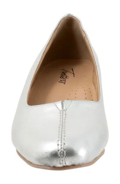 Trotters Doris Pump In Transparent