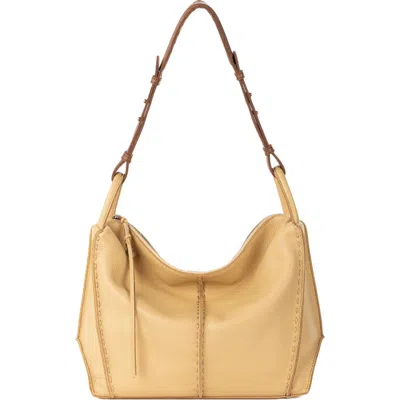 The Sak Los Feliz Hobo Leather Bag In Nude