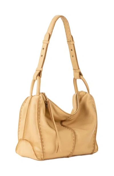 The Sak Los Feliz Hobo Leather Bag In Nude