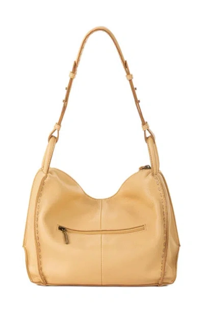 The Sak Los Feliz Hobo Leather Bag In Nude
